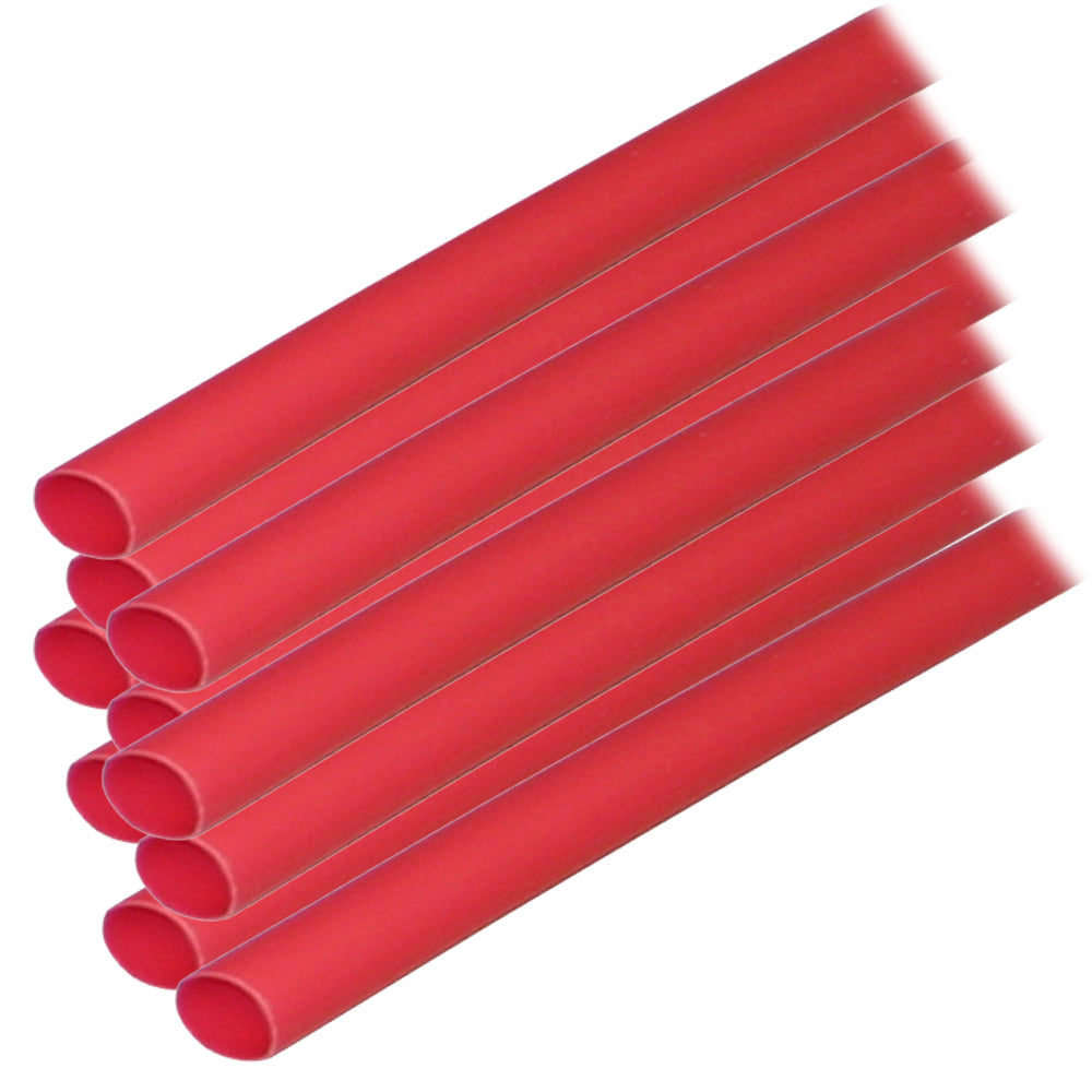 Ancor Adhesive Lined Heat Shrink Tubing ALT 14 x 12 10Pack Red 303624